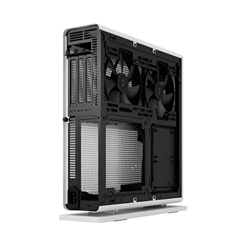 Case Fractal Design Ridge White mITX PCIe 4.0 (FD-C-RID1N-12) – Thiết Kế Slim Trắng Tinh Tế | Tối Ưu Không Gian